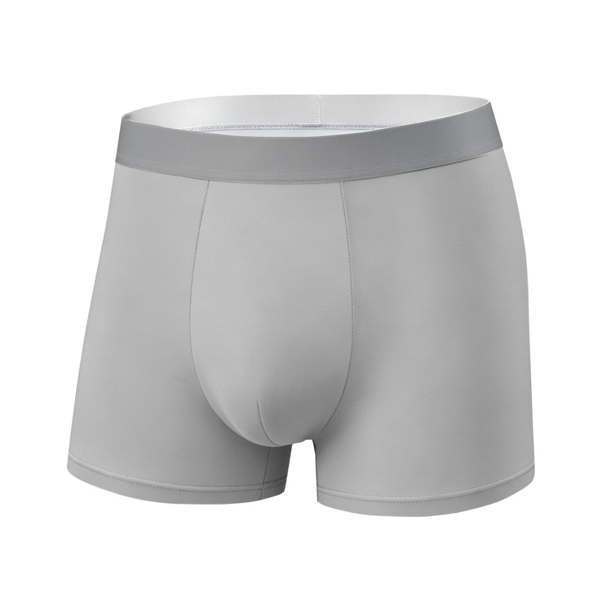 メンズアイスシルクボクサーブリーフ超薄型通気性ミッドウエスト - Pouch Boxer Pouch のレビューと価格
