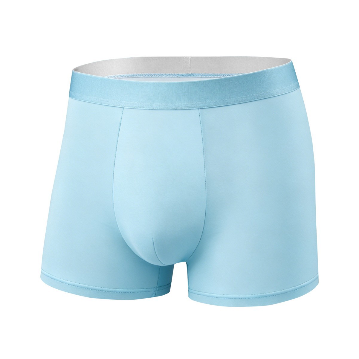 メンズアイスシルクボクサーブリーフ超薄型通気性ミッドウエスト - Pouch Boxer Pouch のレビューと価格