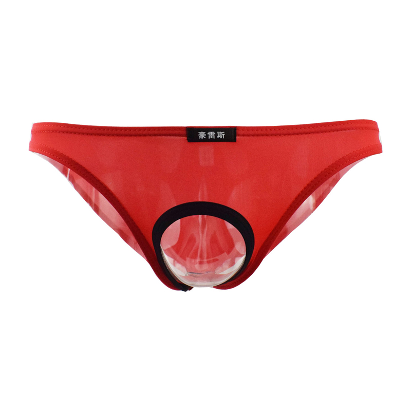メンズブリーフ下着中空アウトボクサーファッションバルジポーチ - Pouch Boxer Pouch のレビューと価格