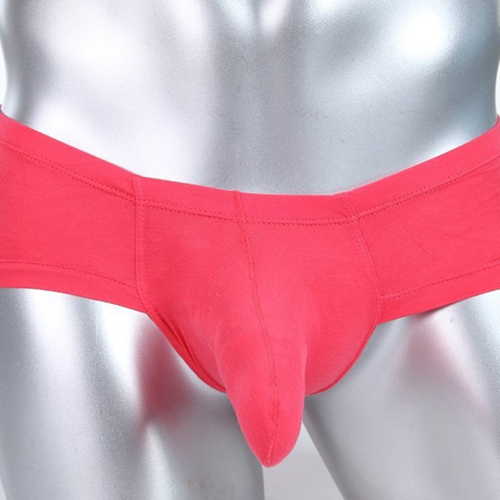 ファッショナブルなメンズブリーフボクサーオレンジ通気性ボクサ - Pouch Boxer Pouch のレビューと価格