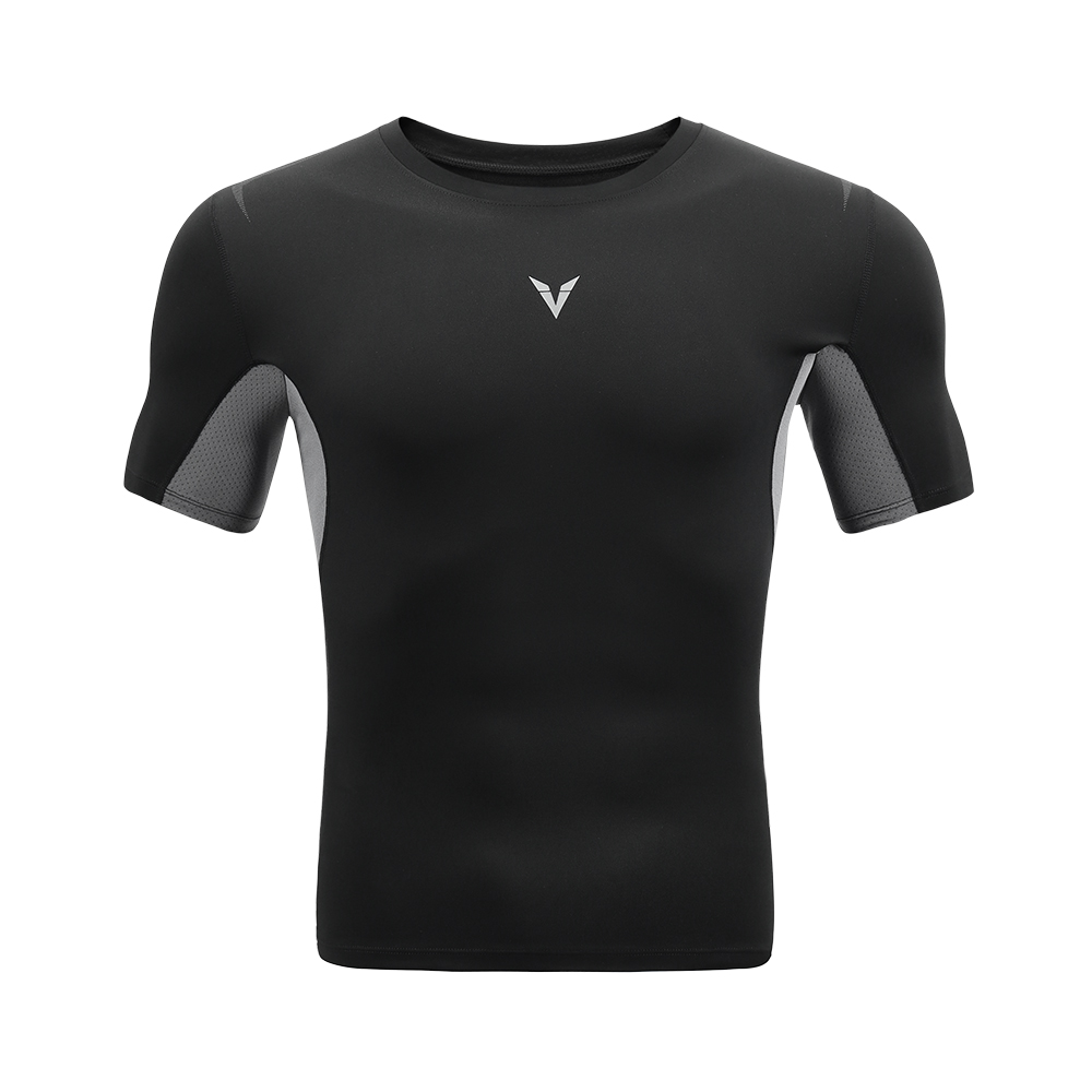 メンズ半袖コンプレッションタイツ,フィットネススポーツウェア - T Shirt Tight Fit のレビューと価格