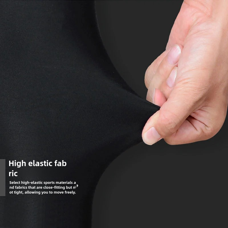 1 個メンズソリッドカラー圧縮タイツ - 通気性速乾性、高弾 - Compression Long Pant のレビューと価格