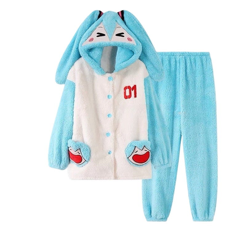 初音ミク漫画アニメーション周辺機器かわいいコーラルベルベット - Thermal Long John のレビューと価格