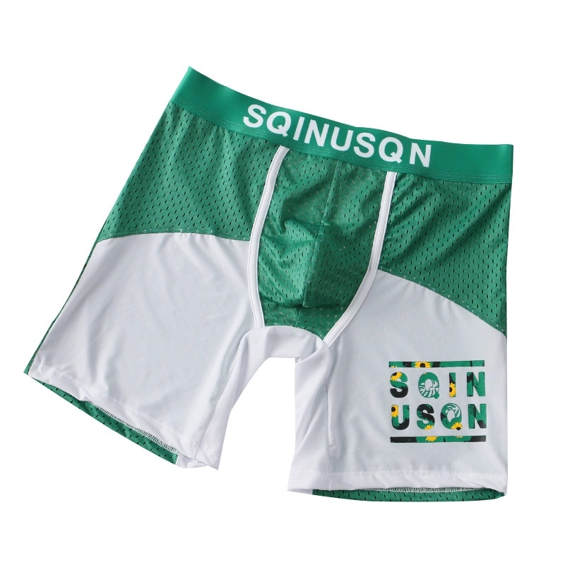 メンズアイスシルクメッシュボクサーブリーフ、通気性、速乾性、 - Mesh Sport Boxer のレビューと価格