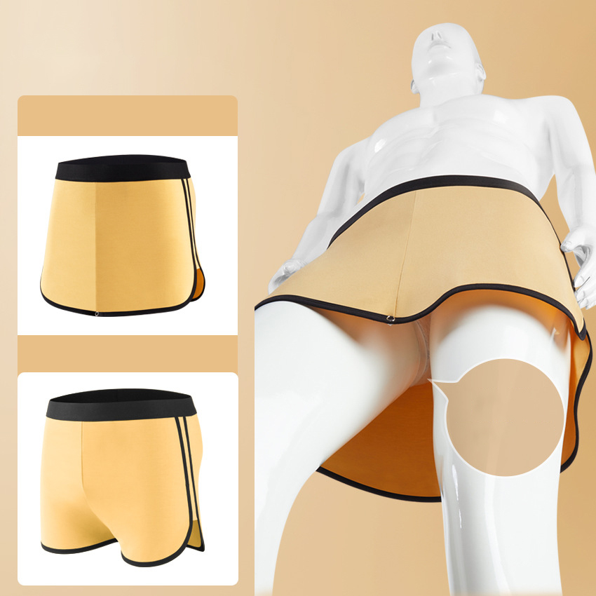 男性セクシーなモーダルルーズアローパンツ下着ドレスオープンク - Pouch Boxer Pouch のレビューと価格